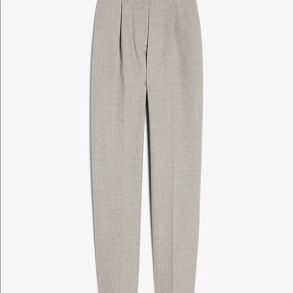 High Waisted Tapered Flannel Ankle Pant NWT size 4 - Picture 3 of 6